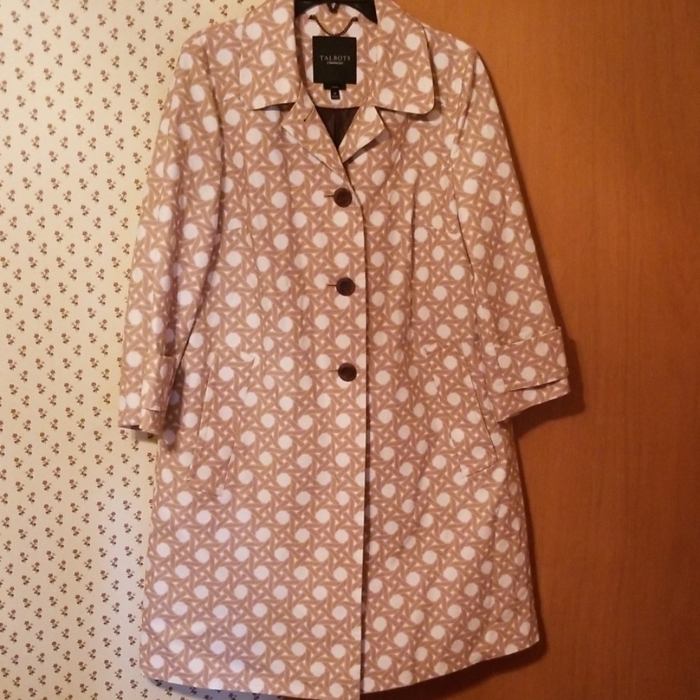Talbot's A-Line Coat Size 14